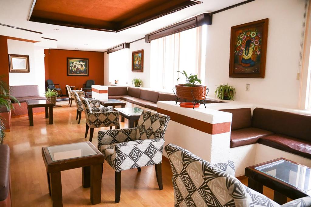Posezení v ubytování Hotel & Suites Villa del Sol
