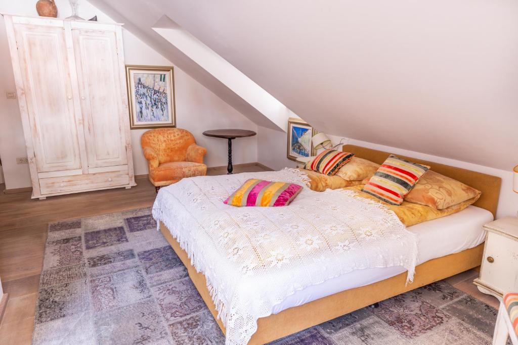 Posteľ alebo postele v izbe v ubytovaní Dubrovnik Luxury Apartments