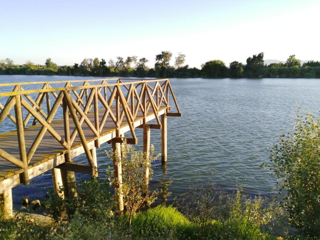 View of a river running close to Az apartmant