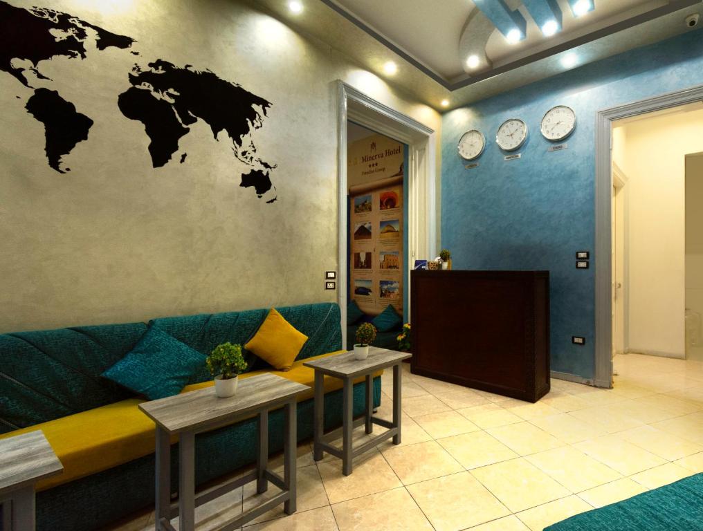 A seating area at Minerva Grand Boutique