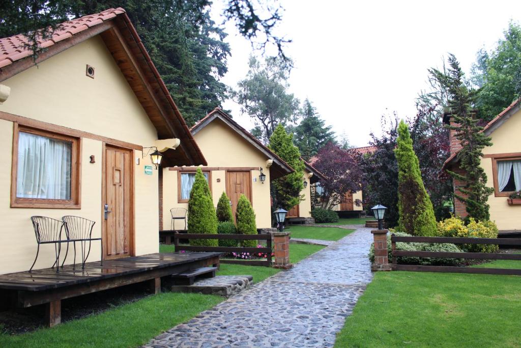 Zahrada ubytování Cabañas Sierra Mazamitla
