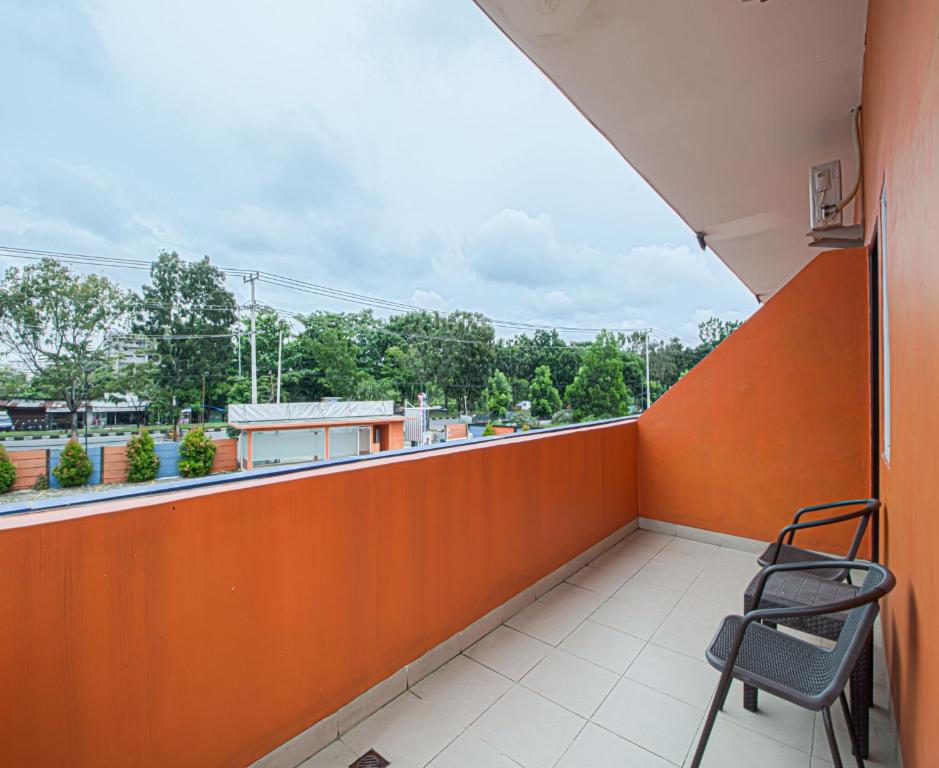 Balkón nebo terasa v ubytování Dna Fun Zone Pekanbaru