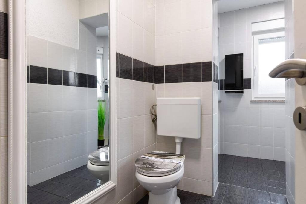 Kúpeľňa v ubytovaní Villa Lipovac Trogir