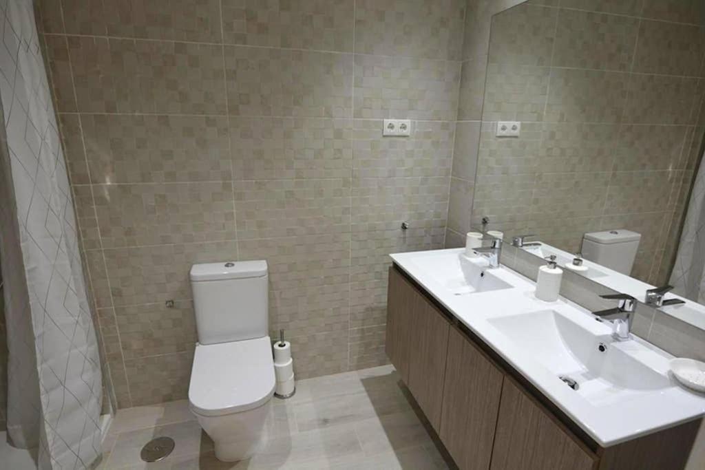 Kúpeľňa v ubytovaní CASA BELLA Málaga City Apartment