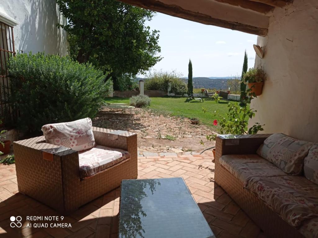 Zona de estar de Finca La Favorita- Suites