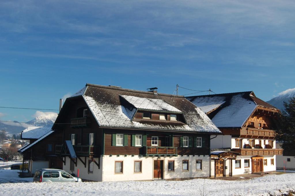 Pension Marienhof v zimě