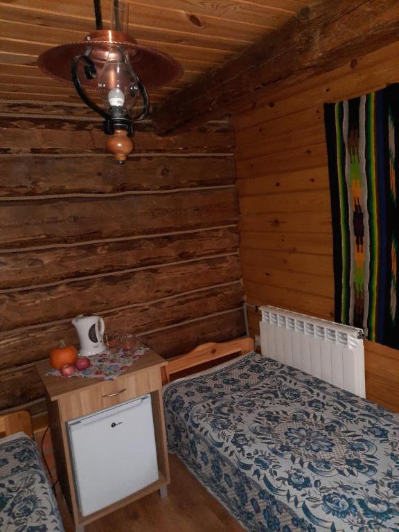 Posteľ alebo postele v izbe v ubytovaní Stajnia Bukwica