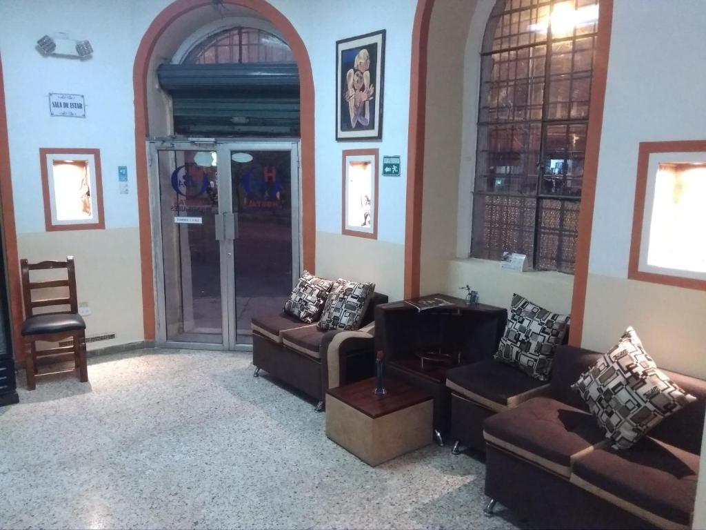 Posezení v ubytování Hostal Buenos Aires