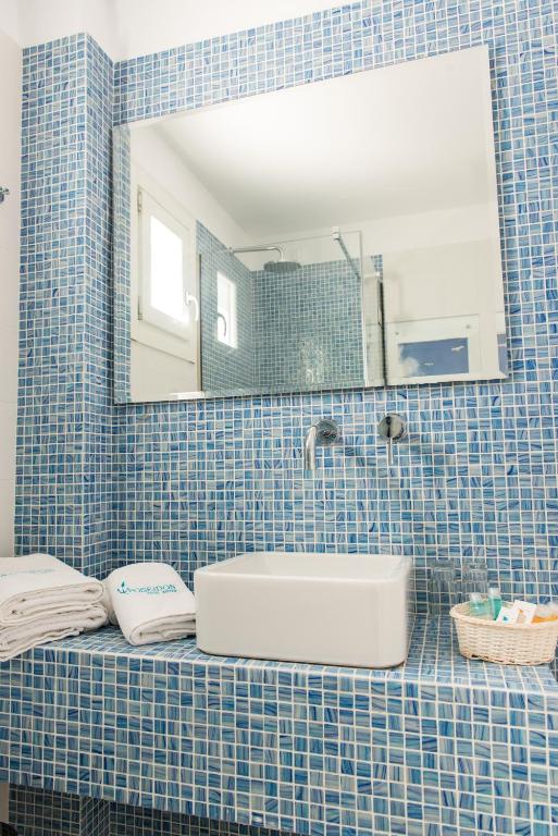 Kúpeľňa v ubytovaní Poseidon Hotel Suites