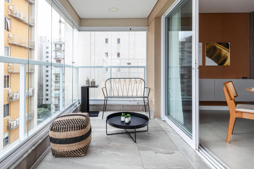  Duplex completo com terraço privativo - Jardim Paulista