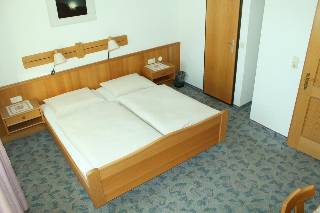 Posteľ alebo postele v izbe v ubytovaní Appartement Pension Grasser