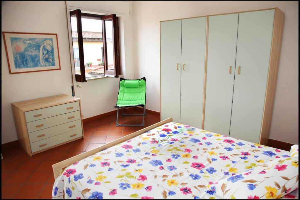 Postel nebo postele na pokoji v ubytování Orange Garden