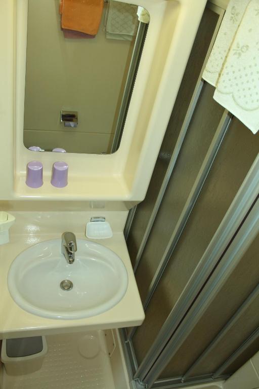 Kúpeľňa v ubytovaní Appartement Pension Grasser