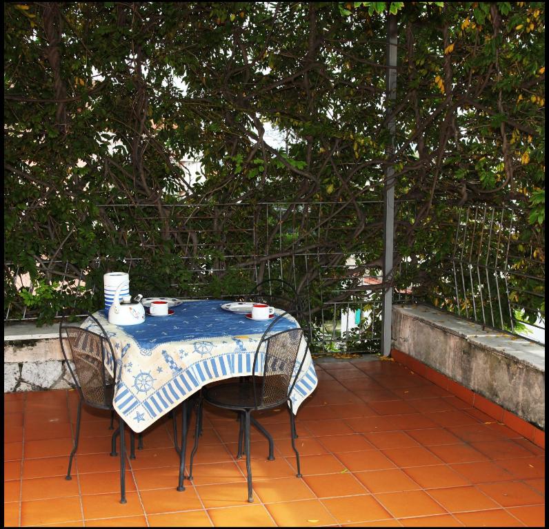 Balkón nebo terasa v ubytování Orange Garden