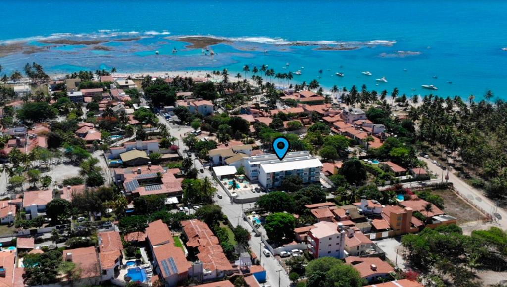  Apto TÉRREO 2 quartos no CENTRO e 250m das PISCINAS NATURAIS - PORTO DE GALINHAS