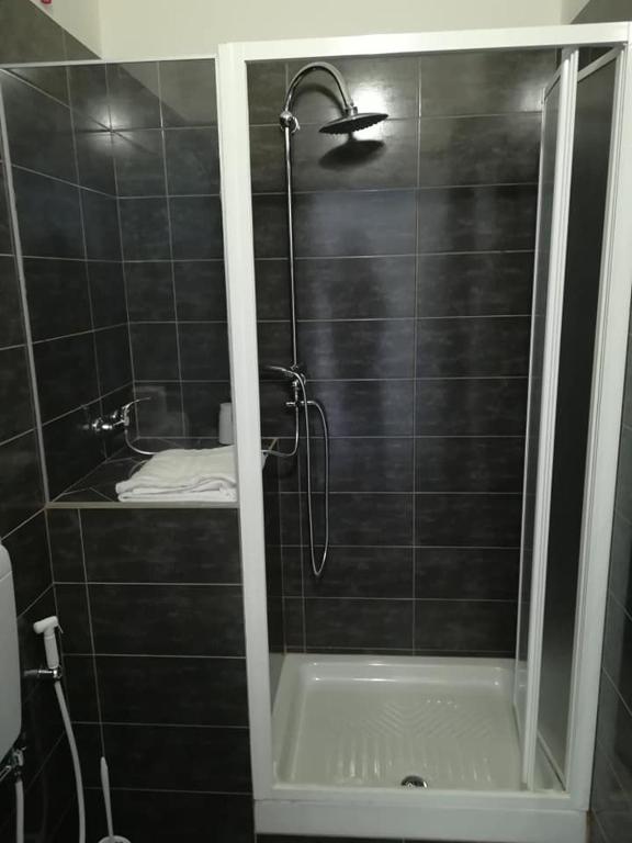 Koupelna v ubytování LE MURA Foresteria