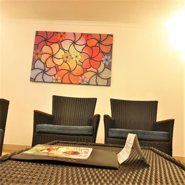Posezení v ubytování Suva Motor Inn