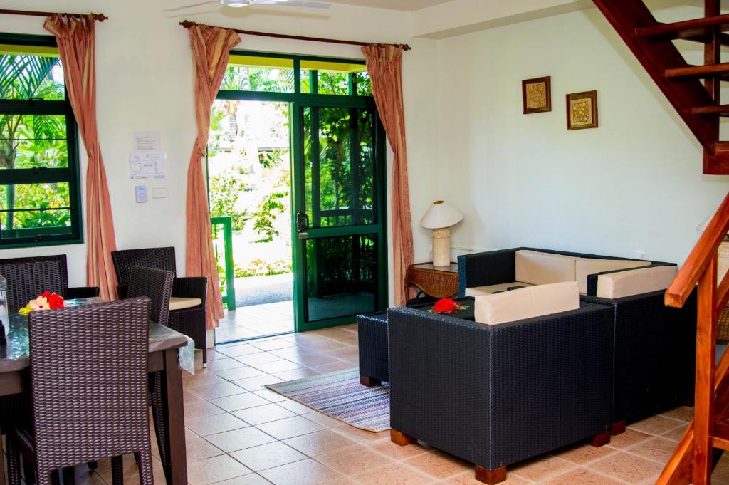 Posezení v ubytování Grand West Villas