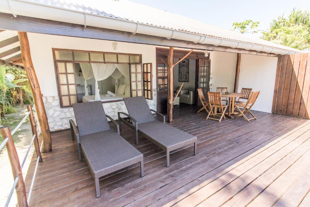 Μπαλκόνι ή βεράντα στο Le Coconut Lodge