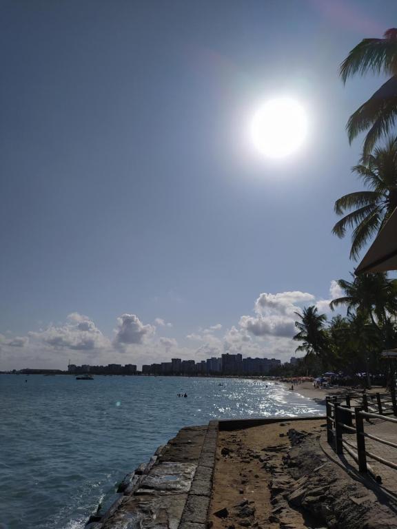  Apartamento à beira mar
