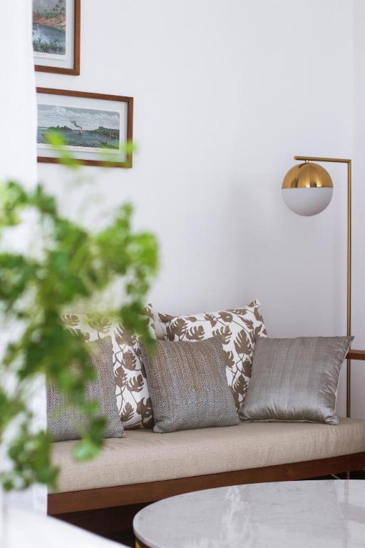 Posezení v ubytování Amanjaya Pancam Suites Hotel