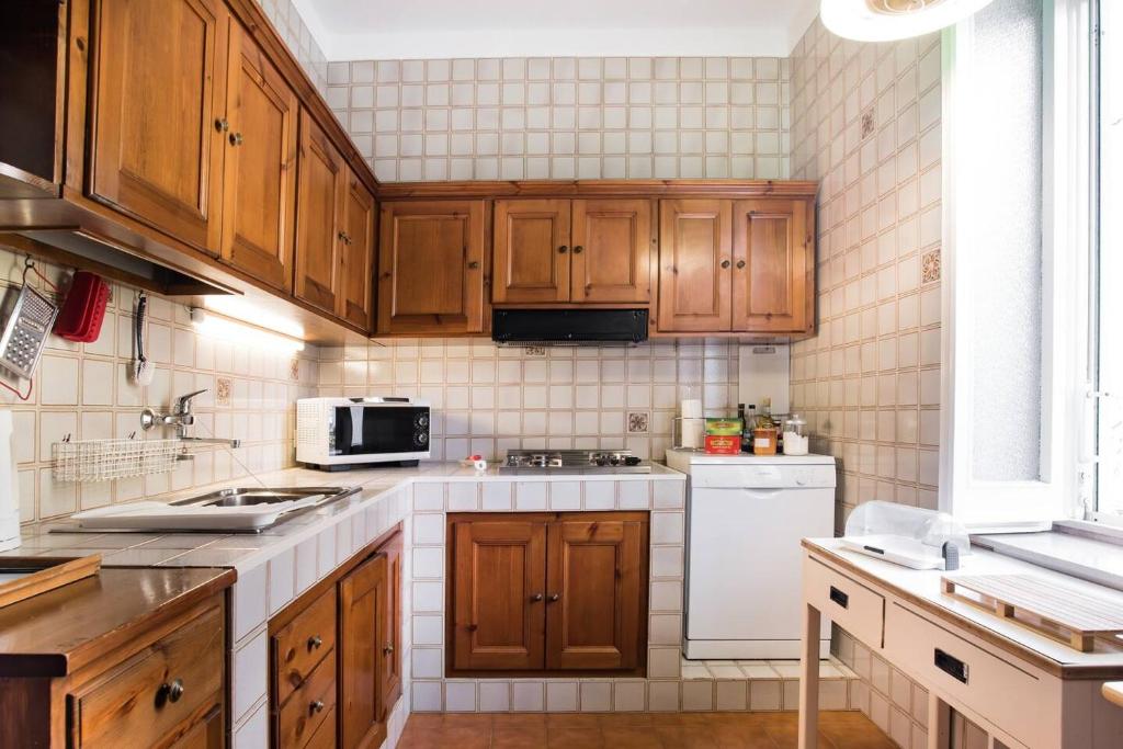 Kuchnia lub aneks kuchenny w obiekcie Villa Donna Elisa Sorrento