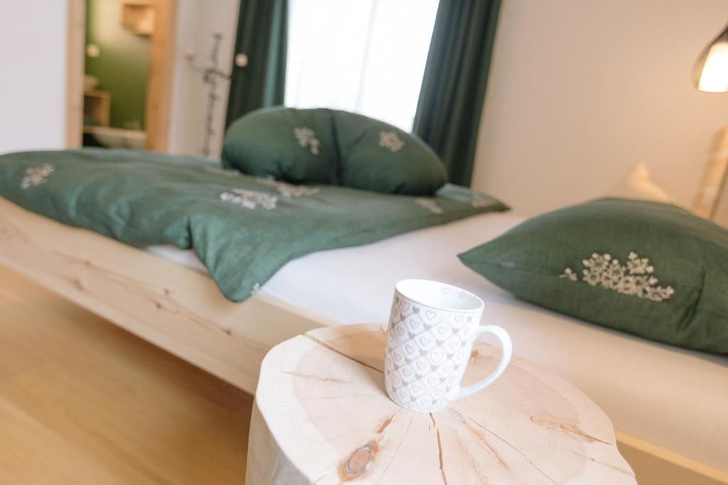 Postel nebo postele na pokoji v ubytování Ferienwohnung Wies Wieserhof