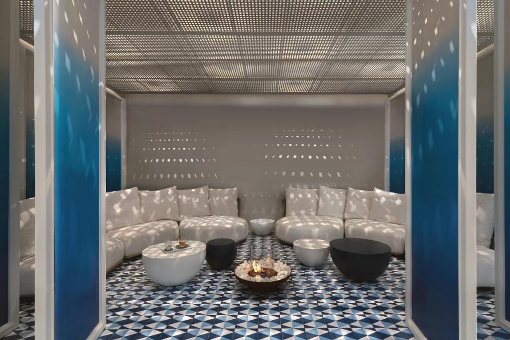 Posezení v ubytování Mykonos Grand Hotel & Resort