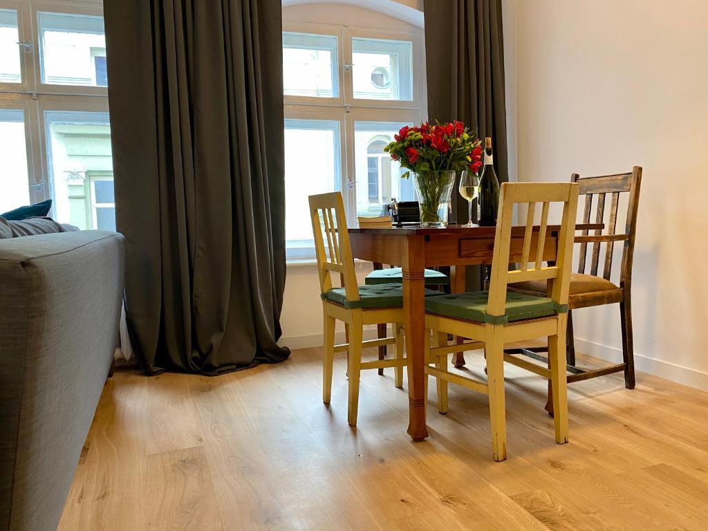 Posedenie v ubytovaní apartament Hrabala