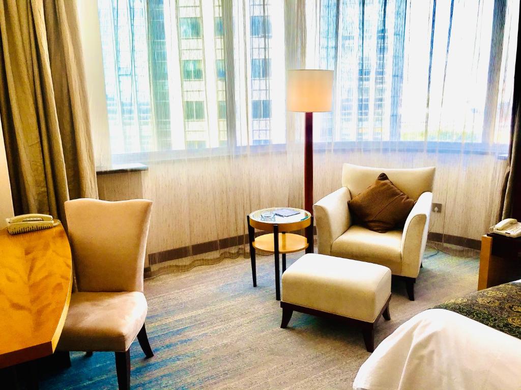 Posezení v ubytování Tianjin Saixiang Hotel