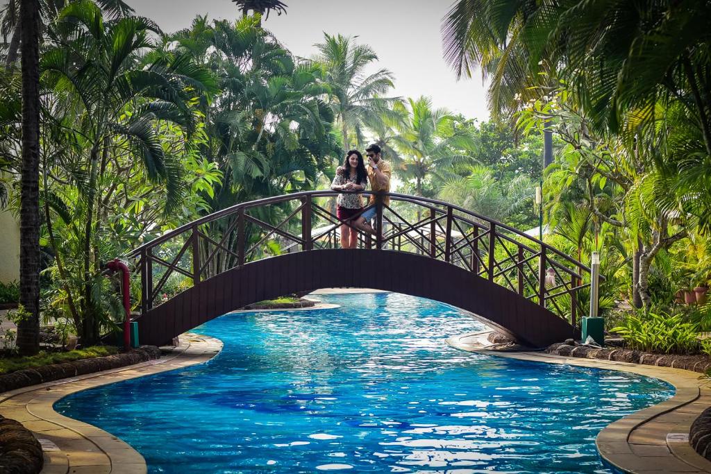 Bazén v ubytování The Zuri White Sands, Goa Resort & Casino nebo v jeho okolí