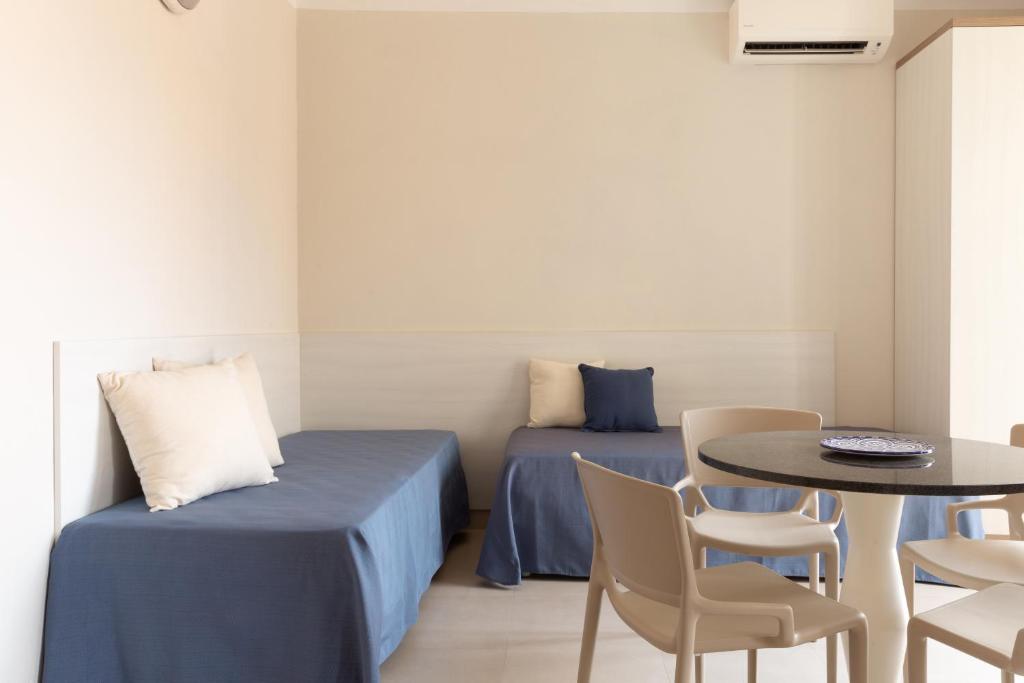 Posedenie v ubytovaní Happy Sea Home Monolocale Angolo Cottura 4 pax