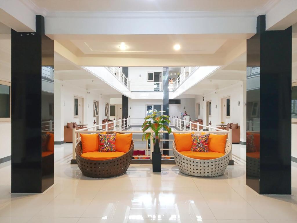 Gading Guest House的休息区