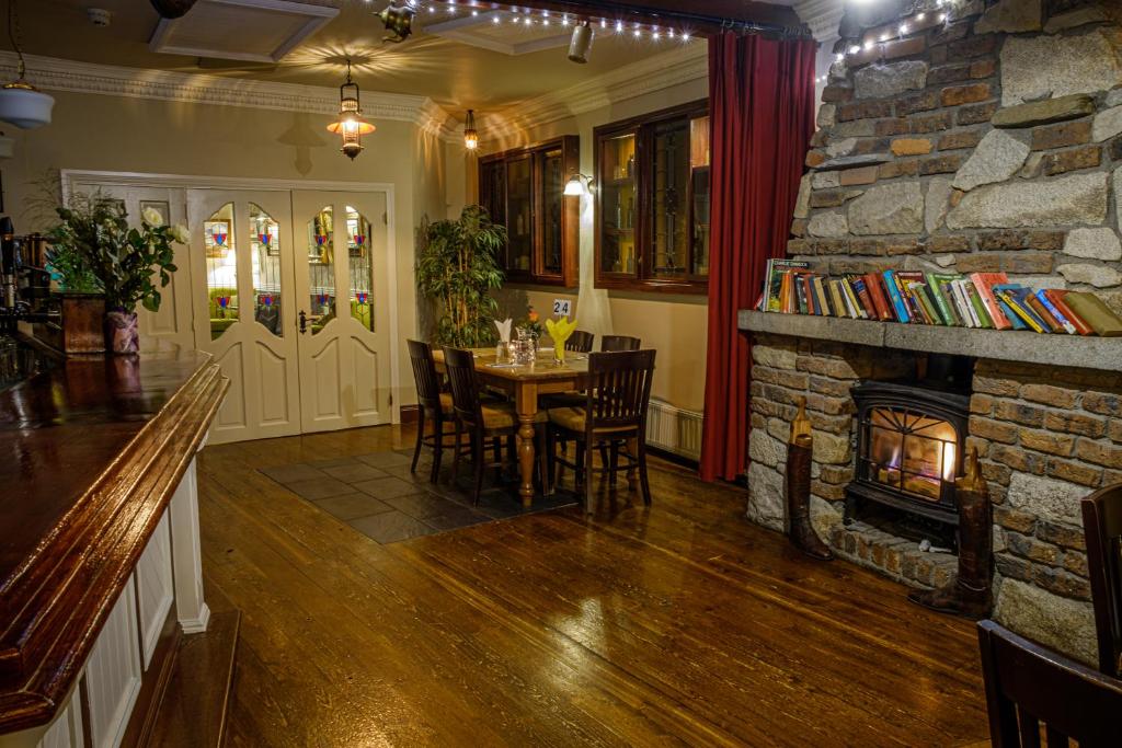 Knihovna v bed and breakfast