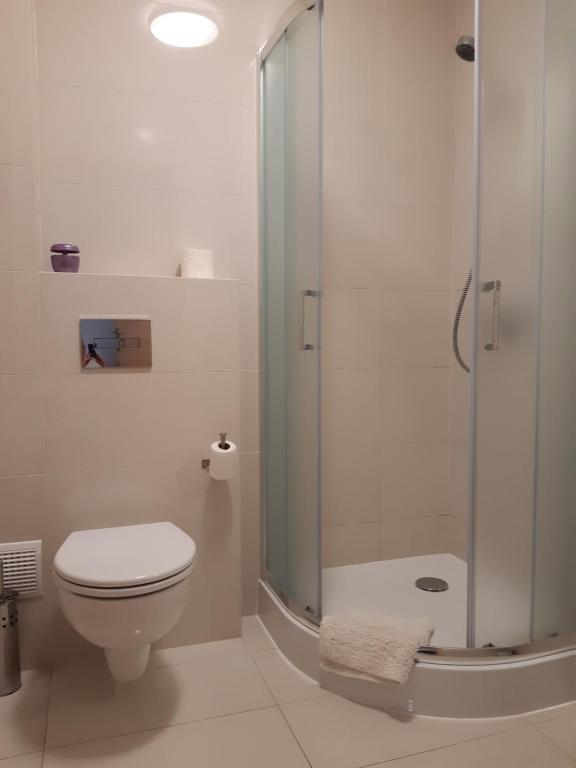 Kúpeľňa v ubytovaní SZWEDZKA22 PL Premium Rooms