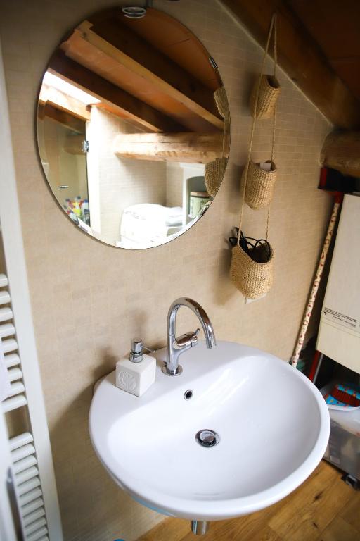 A bathroom at La Casina