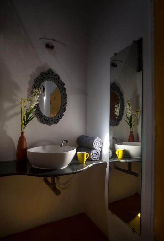 Koupelna v ubytování Craft Hostels