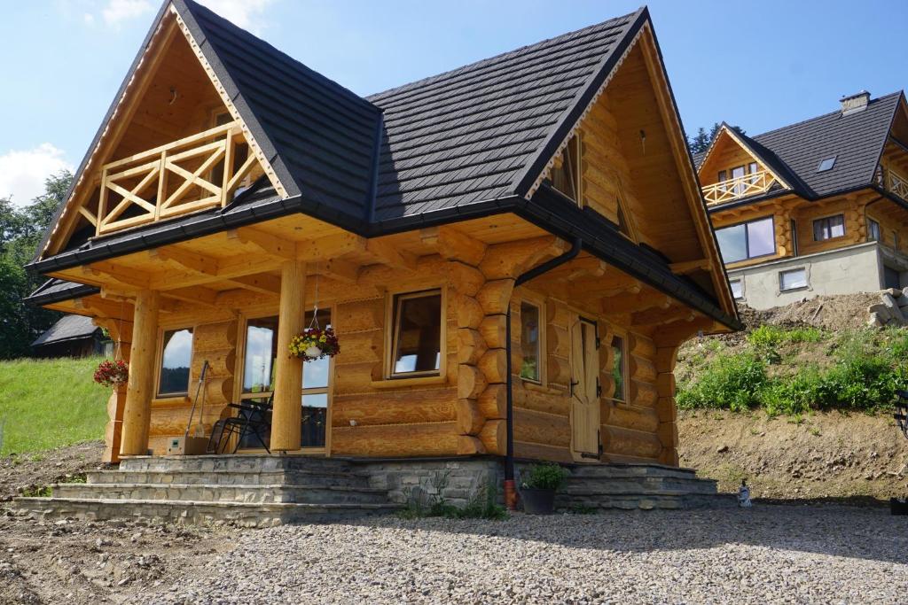 Budova, v ktorej sa horská chata nachádza