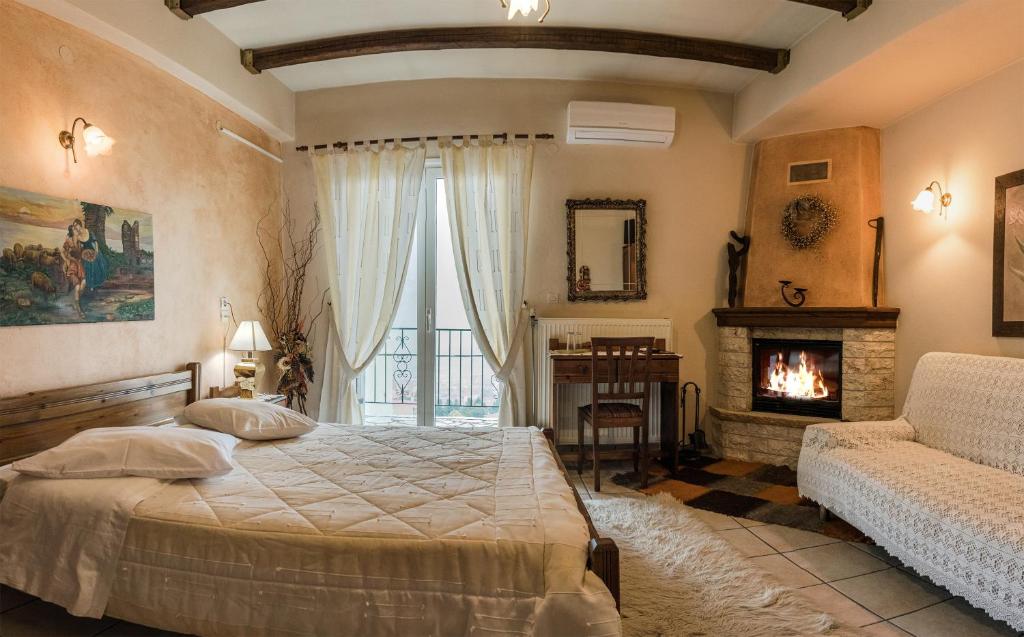 Posteľ alebo postele v izbe v ubytovaní Semeli Guesthouse