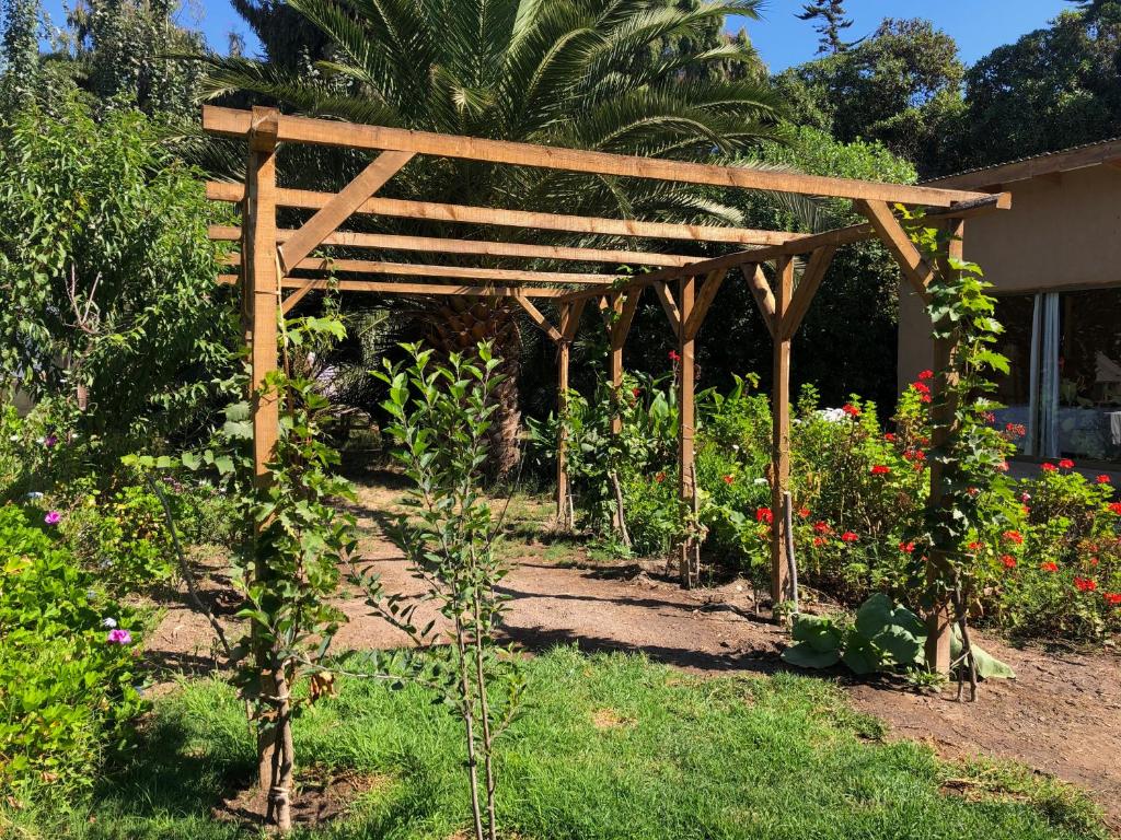 Zahrada ubytování El Arbol Eco Lodge