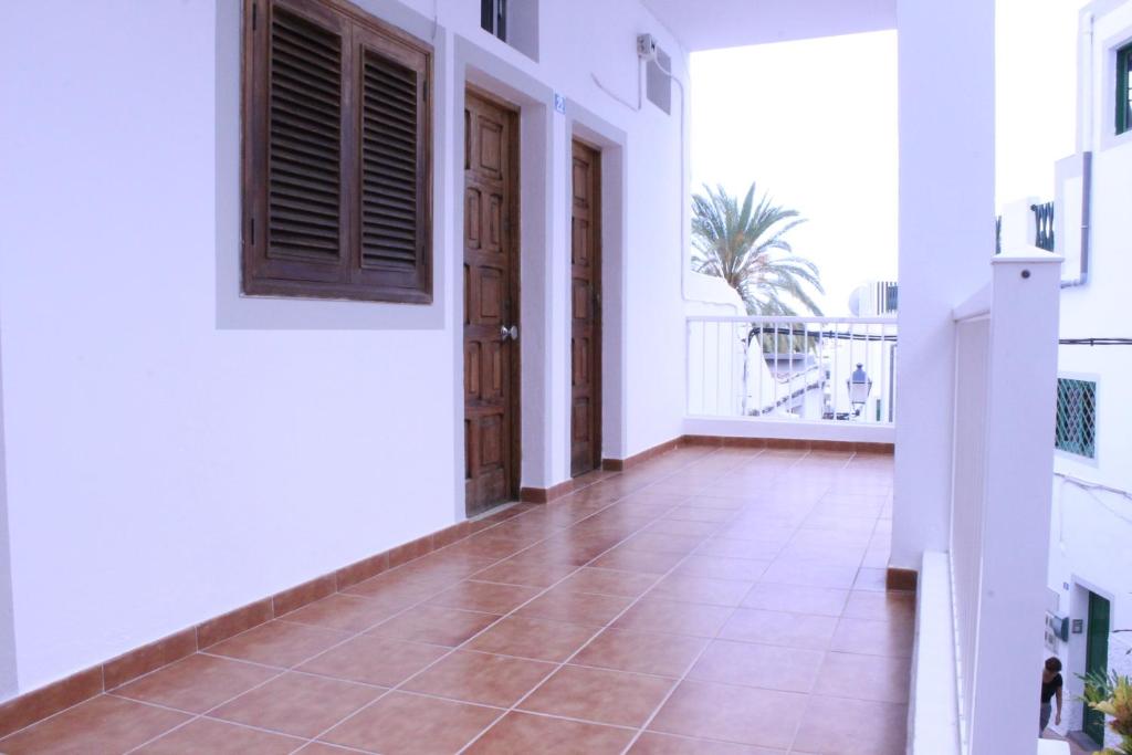 Balkón nebo terasa v ubytování Mele Sky Beach Playa de Mogán