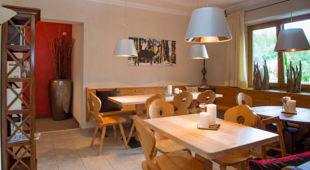 Posezení v ubytování Ferienappartements Landhof