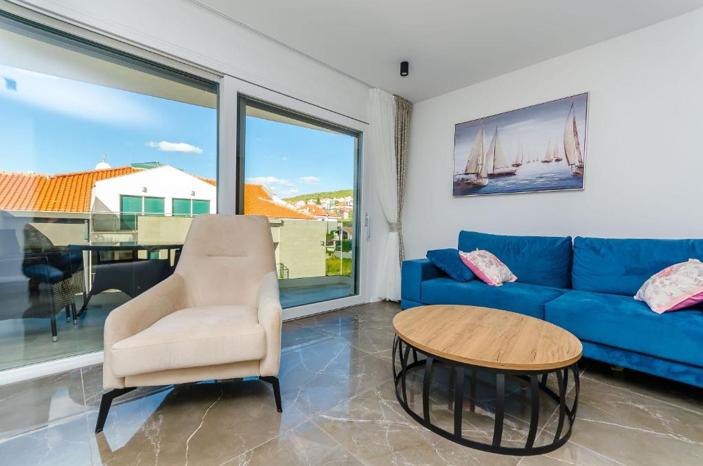 Posedenie v ubytovaní Apartments Crystal Luxury