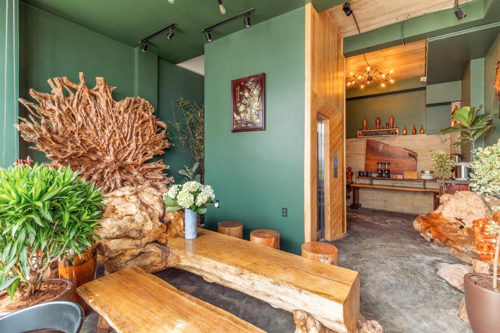 Posezení v ubytování Pi Boutique Hotel