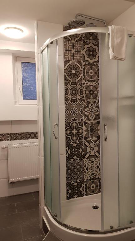 Koupelna v ubytování Hotel-Pension Adler Untertürkheim