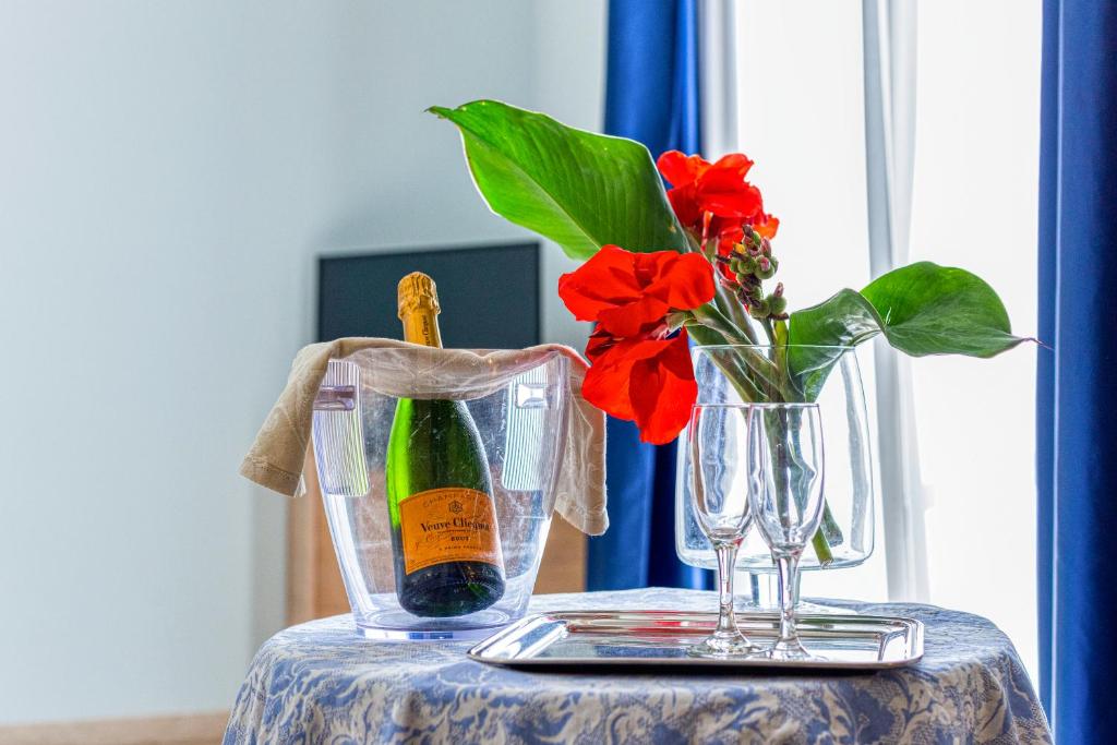 Nápoje v ubytovaní Hotel Le Torri