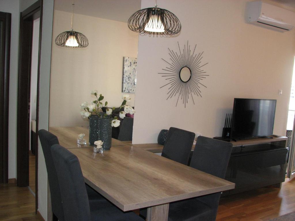 Posezení v ubytování Apartments B&S Lux