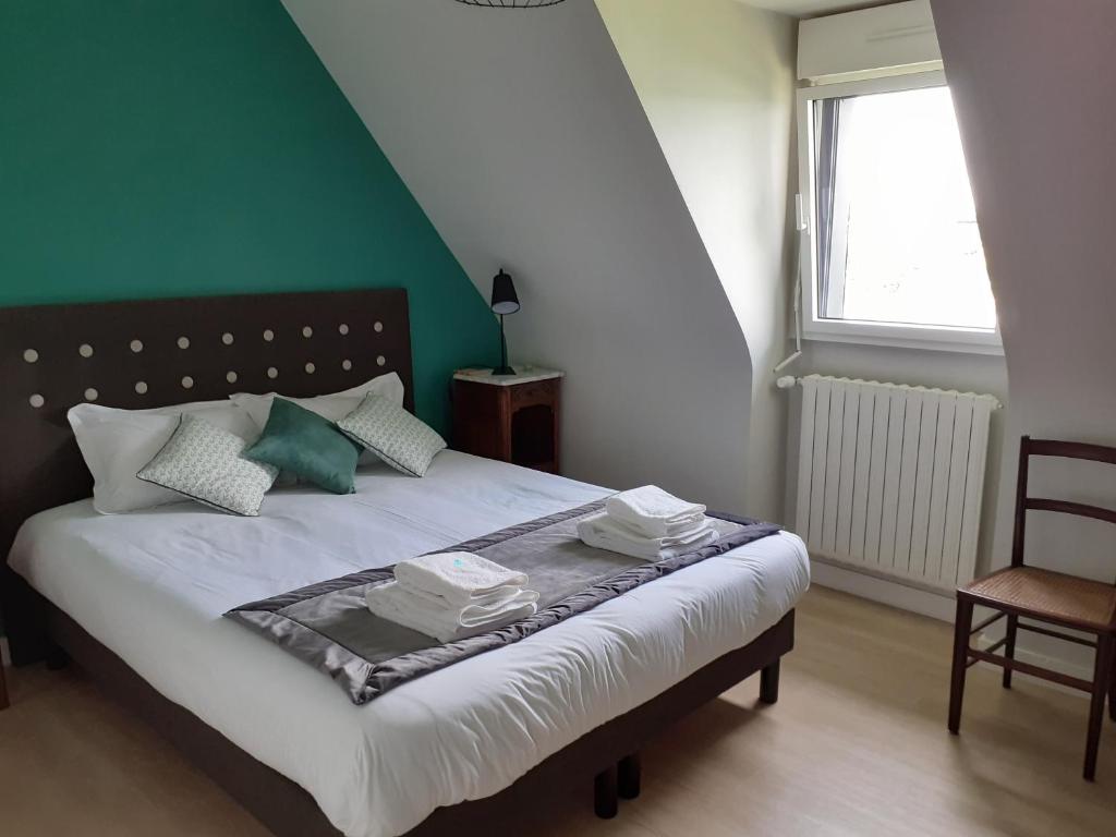 chambre d'hôtes LE CLOS DES ABERS - Camera Doppia Con Vista Mare