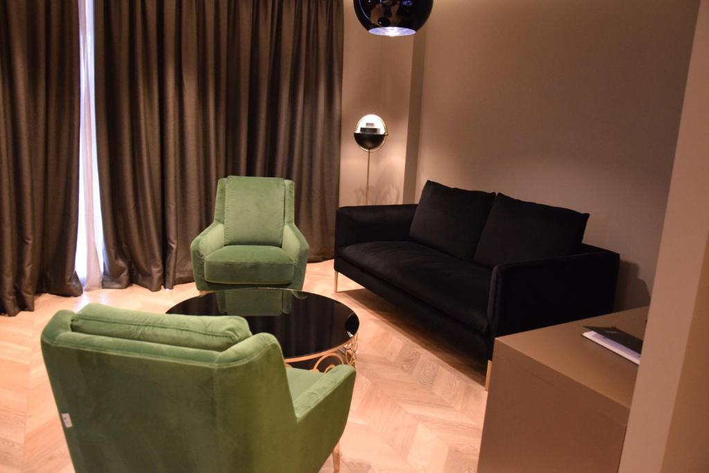 Posezení v ubytování Hotel Unik