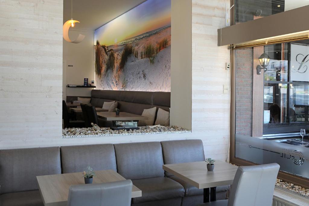 Zona de estar de Hotel Cecil